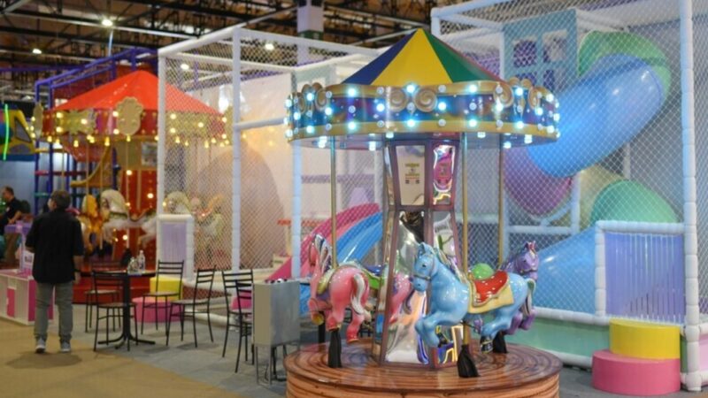 Parques infantis crescem fora do mercado de buffets