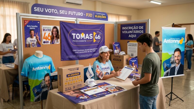 Eleições 2026 elevam demanda por materiais gráficos no país
