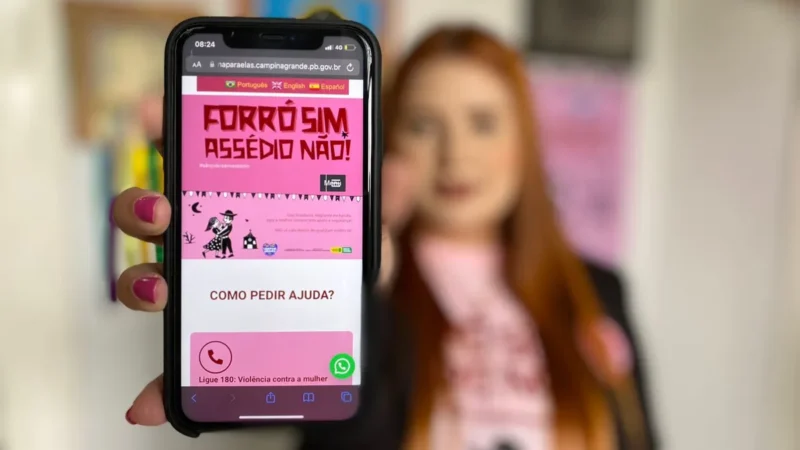 Paraíba fortalece combate ao assédio com iniciativa pioneira no São João de Campina Grande: segurança e acolhimento feminino em foco no maior festejo junino do mundo