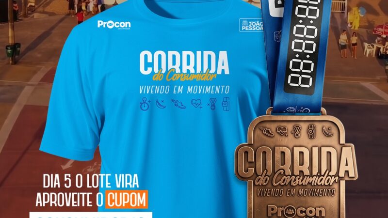 Corrida do Consumidor em Tambaú chega à terceira edição com pagode de Gil Junior e percursos de até 10 km; inscrições acabam terça