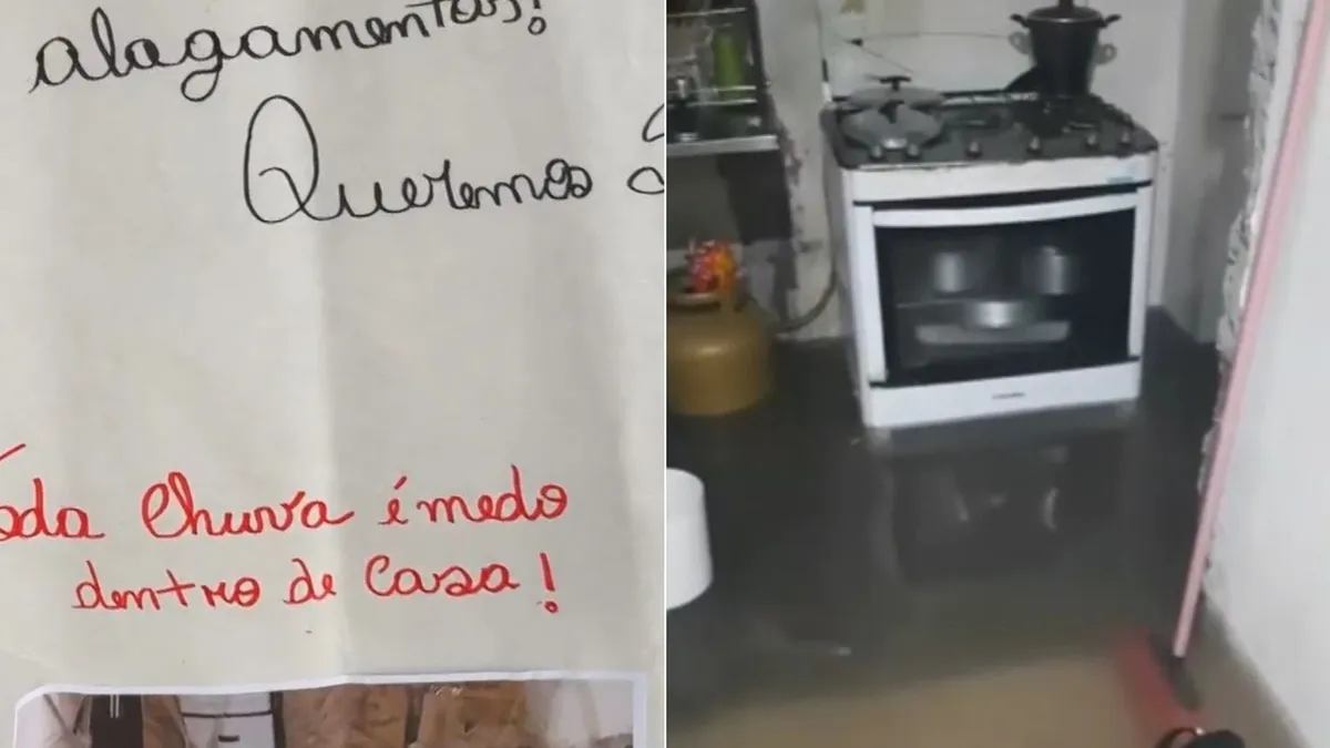 Desespero em João Pessoa: chuvas torrenciais castigam bairro, e idosa acamada de 105 anos é retirada às pressas de casa inundada em meio à revolta popular contra o descaso da infraestrutura urbana