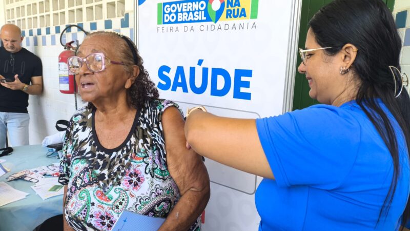 Dia D em João Pessoa mobiliza para multivacinação contra gripe e outras doenças com alerta sobre baixa cobertura