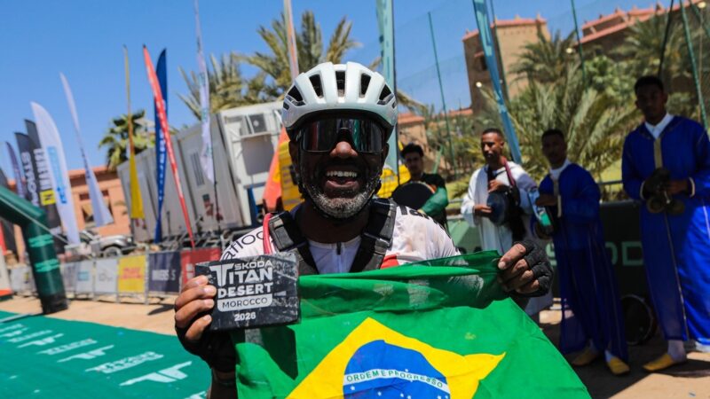 Brasileiro enfrenta desafio extremo no deserto do Marrocos