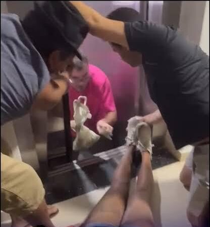 Elevador cai com família e alerta perigo iminente em seu prédio agora