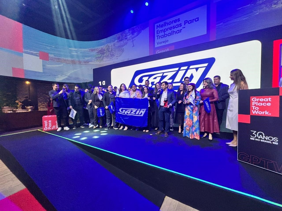 Grupo Gazin é destaque no ranking GPTW Varejo
