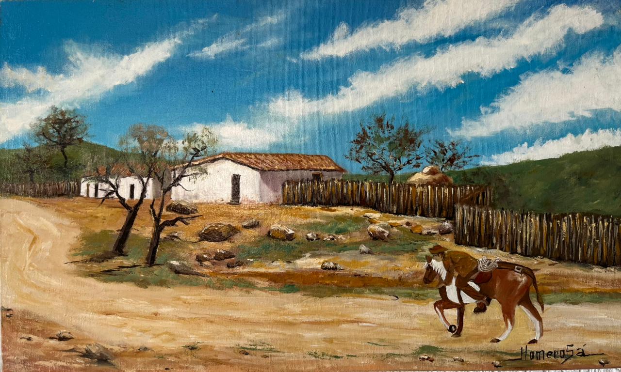 Homero Sá Desvela a Alma do Sertão Nordestino em Exposição Emocionante na Estação Cabo Branco