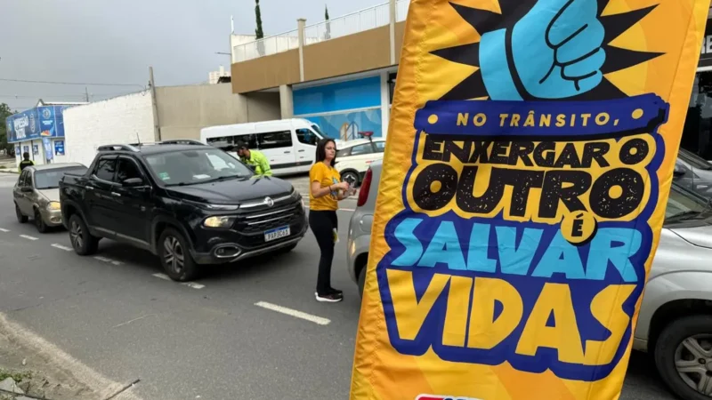 Maio Amarelo salva vidas: sinistros com morte caem 17% em Campina Grande