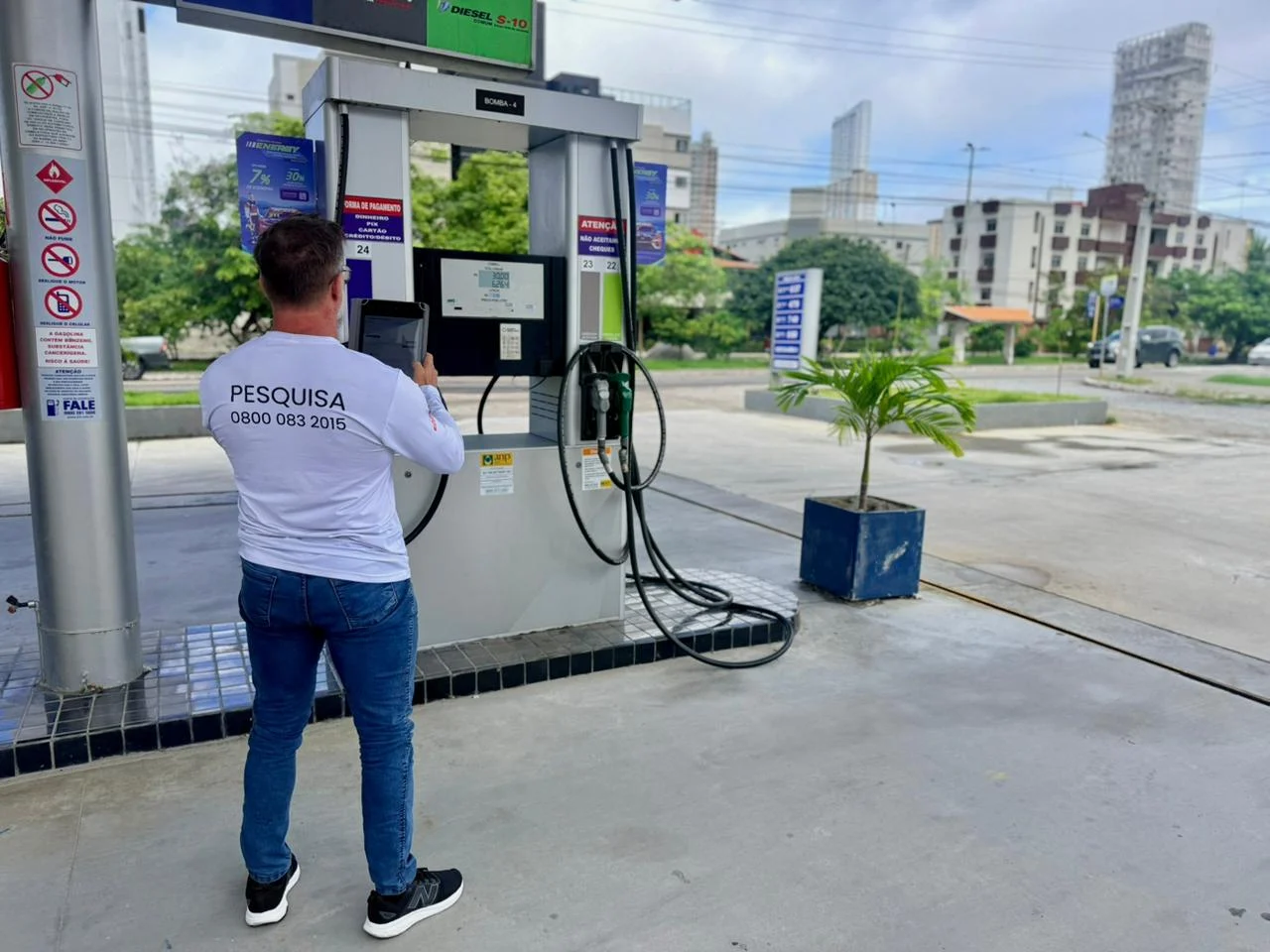 Gasolina e Diesel: Preços Flutuam em João Pessoa; Veja onde Economizar e as Diferenças de Preço