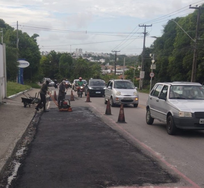 João Pessoa ganha reforço na infraestrutura com operação tapa-buraco abrangendo 27 bairros nesta quarta-feira