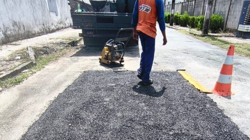 Operação Tapa-Buraco da Seinfra cobre 25 bairros de João Pessoa nesta sexta-feira com tecnologia e demanda popular
