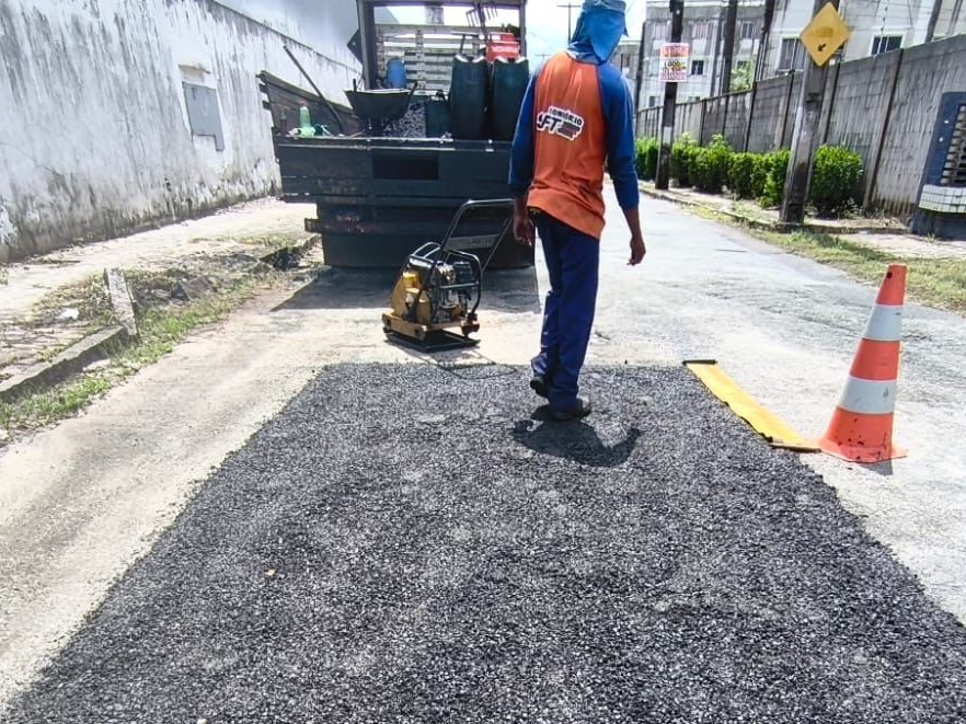 Operação Tapa-Buraco da Seinfra cobre 25 bairros de João Pessoa nesta sexta-feira com tecnologia e demanda popular