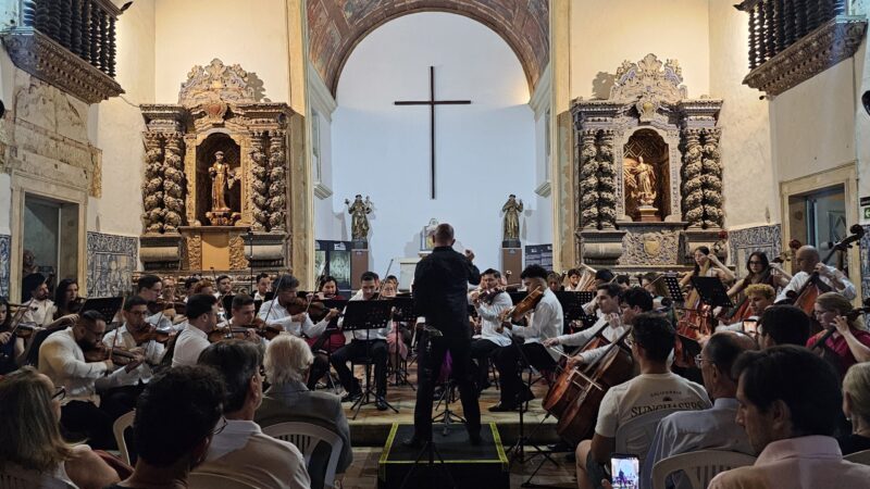 Orquestra Sinfônica de João Pessoa encanta com Saint-Saëns e Haydn em concerto gratuito no Centro Cultural São Francisco nesta sexta-feira