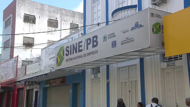 Explosão de mais de 2,2 mil oportunidades de emprego na Paraíba movimenta mercado de trabalho entre 11 e 15 de maio com vagas em nove cidades