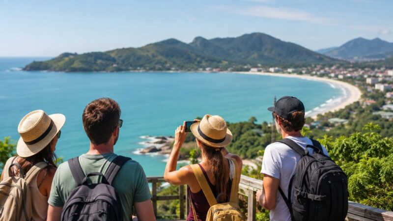 Chegada de turistas internacionais no Brasil bate recorde