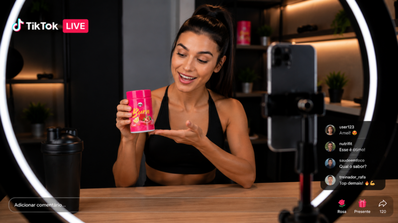 TikTok: live commerce ganha força no Brasil