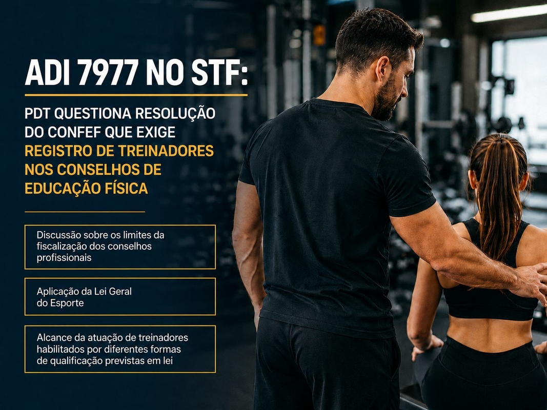 STF debate registro de treinadores esportivos