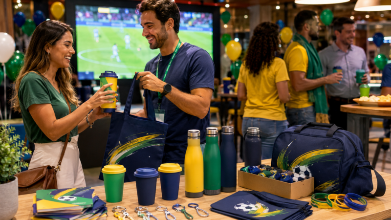 Copa do Mundo reúne campanhas com brindes personalizados