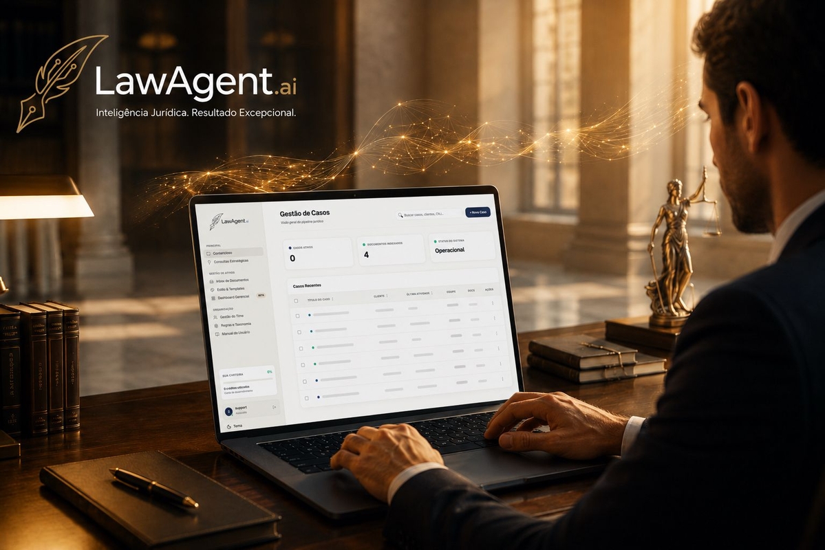 LawAgent oferece IA personalizada para escritórios jurídicos