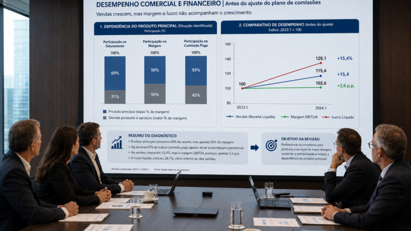 Varejista reformula plano de comissões para proteger margem