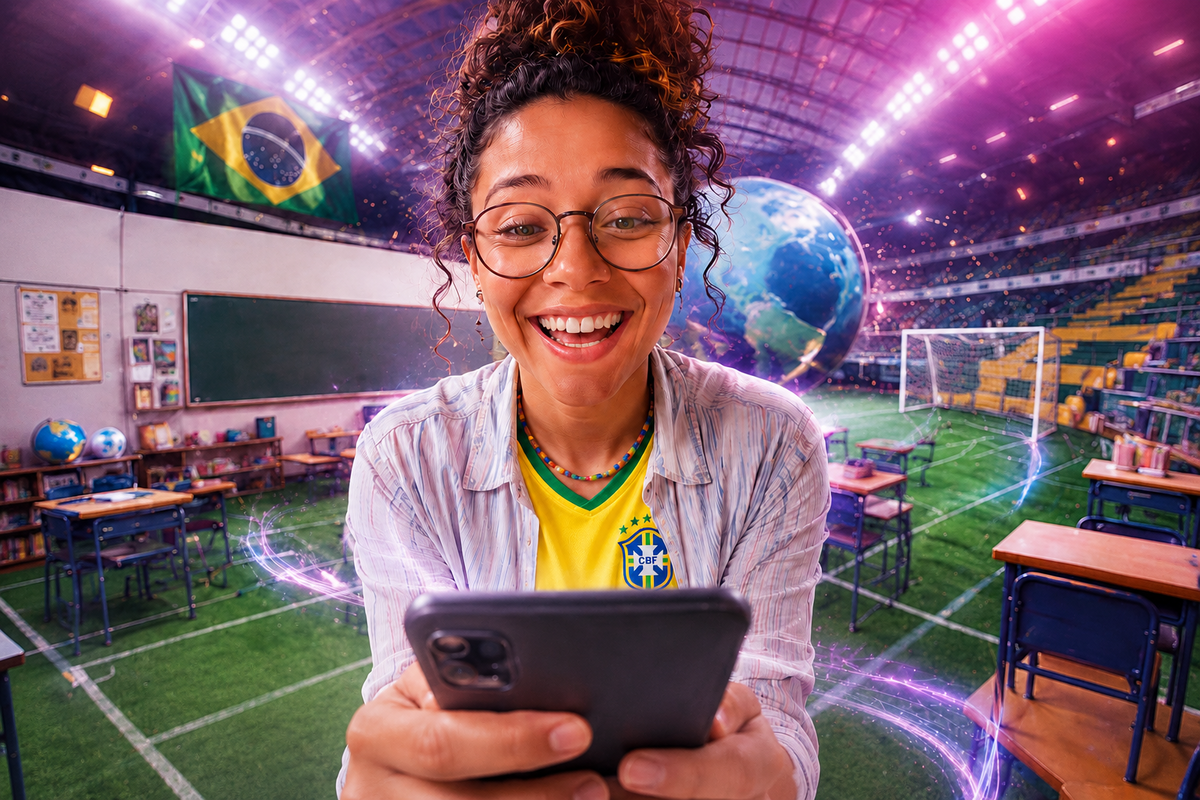 Copa do Mundo inspira atividades com apoio da IA