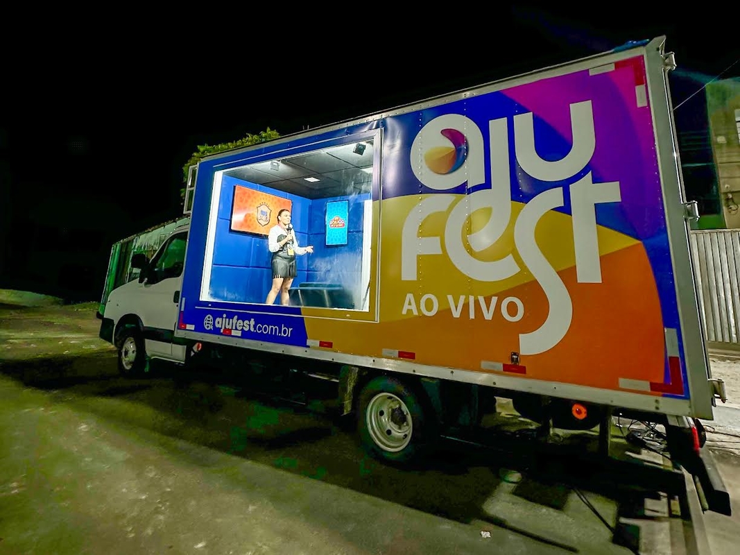 AJUFEST lança unidade móvel para transmissões ao vivo