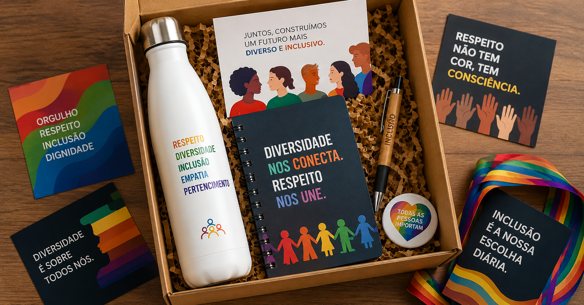 Empresas usam brindes em ações de diversidade