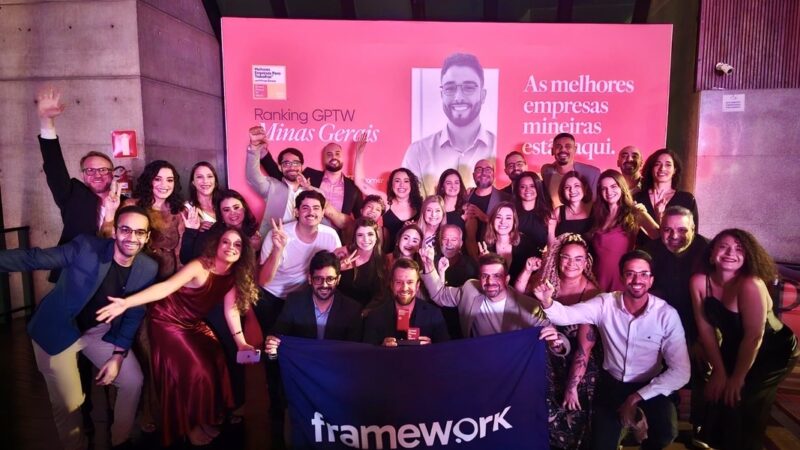Framework Digital entra para o ranking de MG no GPTW 2026