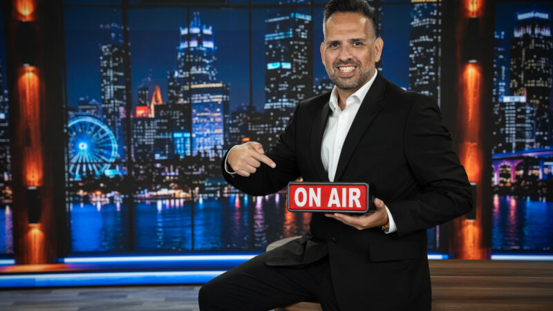 Jornalista comandará talkshow para brasileiros em TV nos EUA