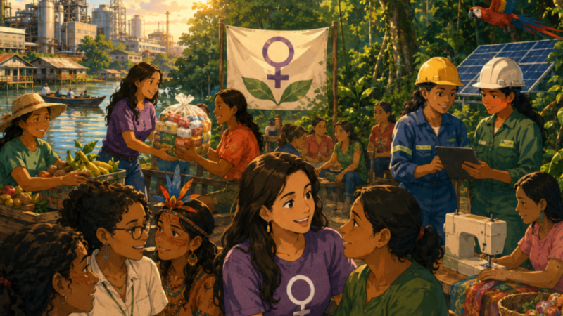 Projetos femininos ampliam apoio na Amazônia