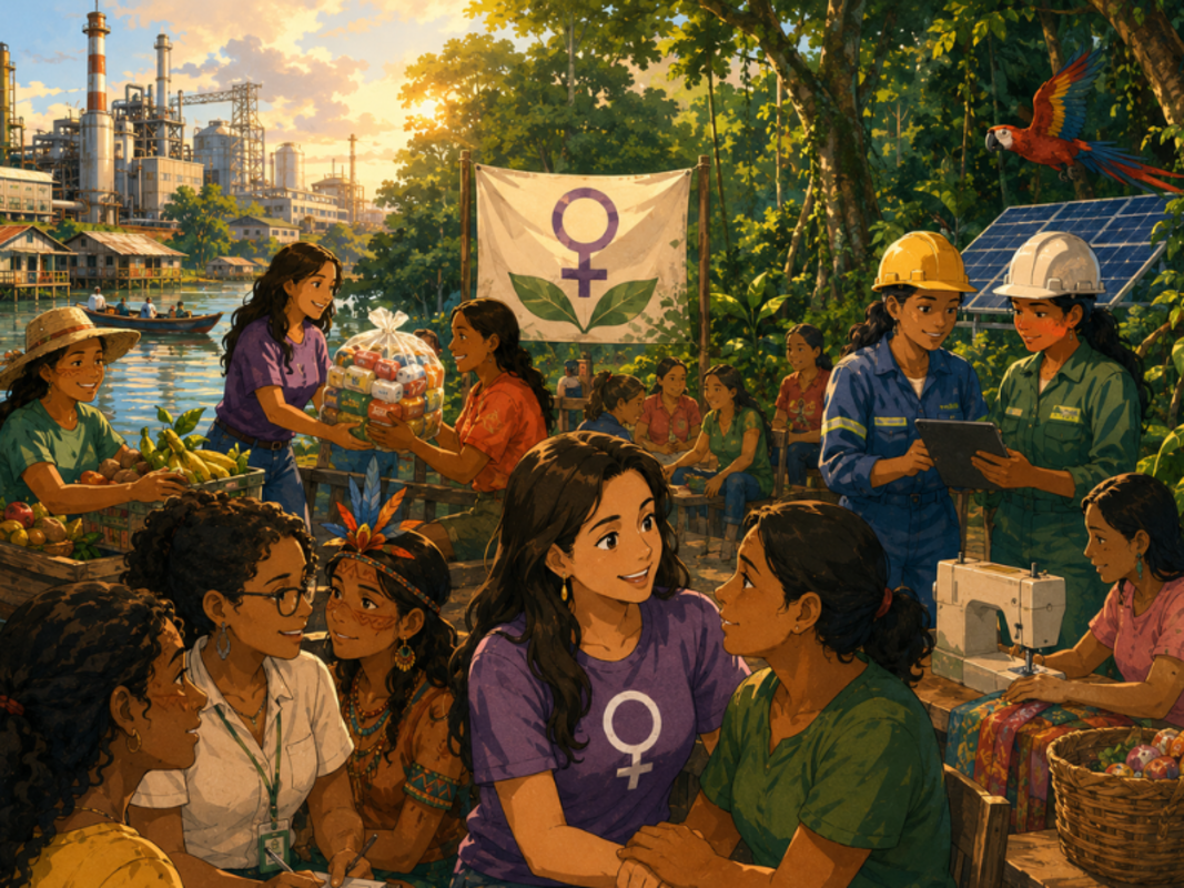 Projetos femininos ampliam apoio na Amazônia