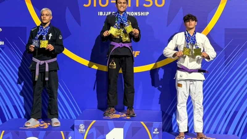 Fundação Campeões do Amanhã Brilha no Mundial de Jiu-Jitsu: Ouro e Bronzes Históricos para João Pessoa