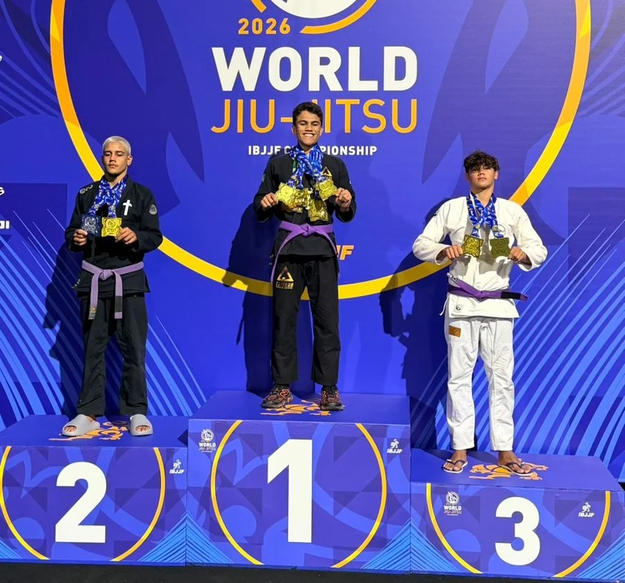Fundação Campeões do Amanhã Brilha no Mundial de Jiu-Jitsu: Ouro e Bronzes Históricos para João Pessoa