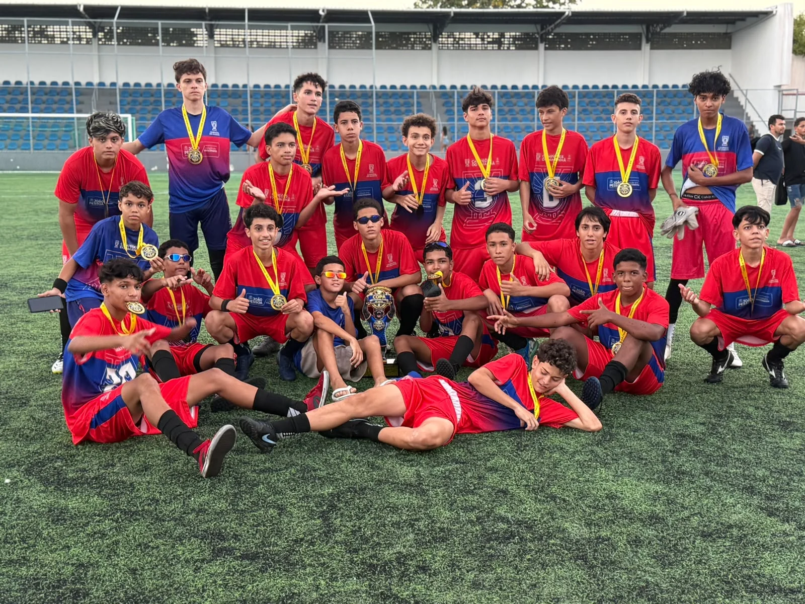 Fundação Campeões do Amanhã é campeã da Copa Metropolitano Sub-15 com virada heroica e gols decisivos em João Pessoa