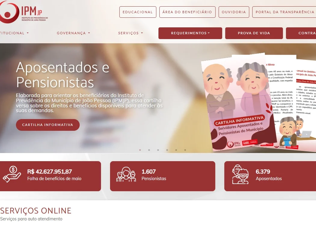 IPM-JP lança Cartilha Informativa essencial para aposentados e pensionistas de João Pessoa, com foco em direitos e bem-estar