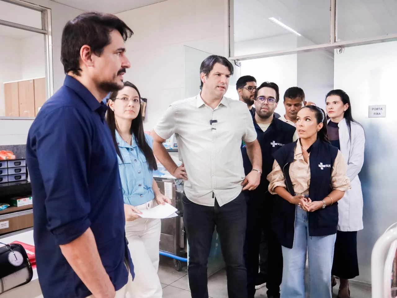 Leo Bezerra vistoria UPA Cruz das Armas em revitalização e elogia qualidade no atendimento: “Melhorias na estrutura e no atendimento do equipamento de saúde”