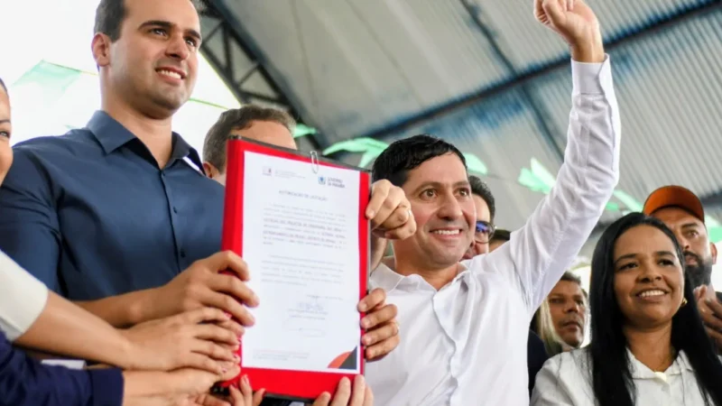 Lucas Ribeiro impulsiona o Vale do Mamanguape com R$ 137 milhões em obras de infraestrutura: veja como Cuité, Capim e Pedro Régis serão transformados.