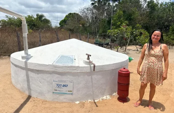 Paraíba recebe 20,9 mil cisternas da Funasa em investimento milionário para combater a seca no Semiárido