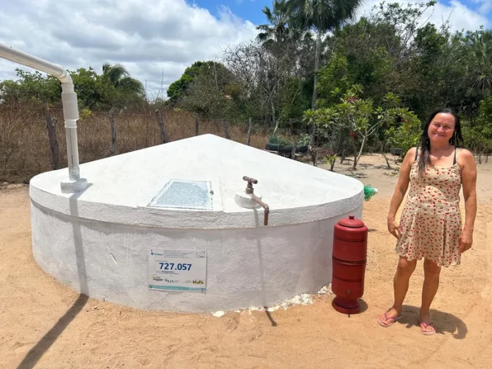 Paraíba recebe 20,9 mil cisternas da Funasa em investimento milionário para combater a seca no Semiárido