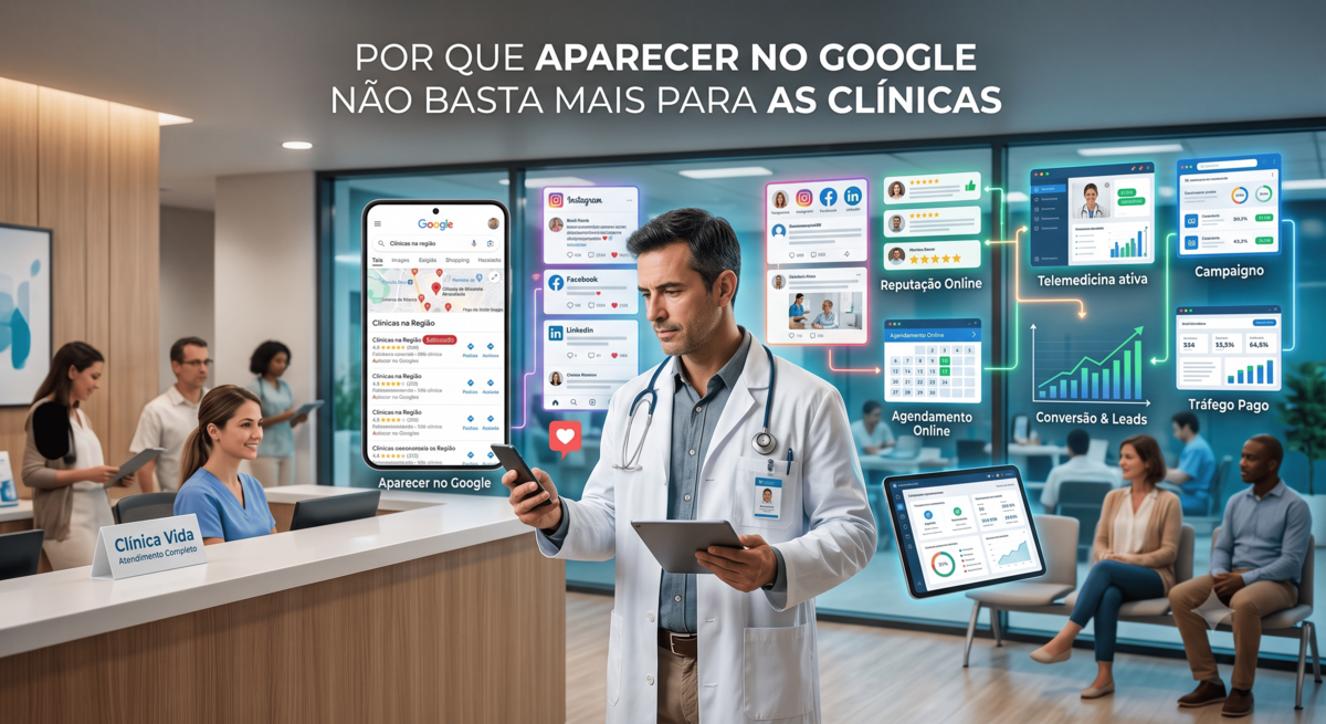 Especialista explica que aparecer no Google não basta mais