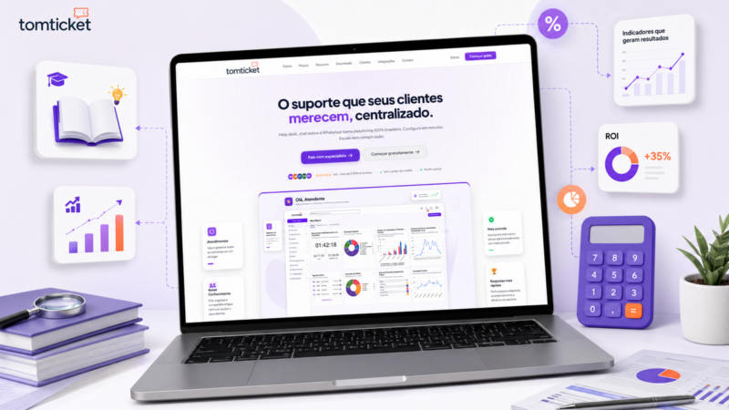 TomTicket lança novo site com conteúdos e calculadora