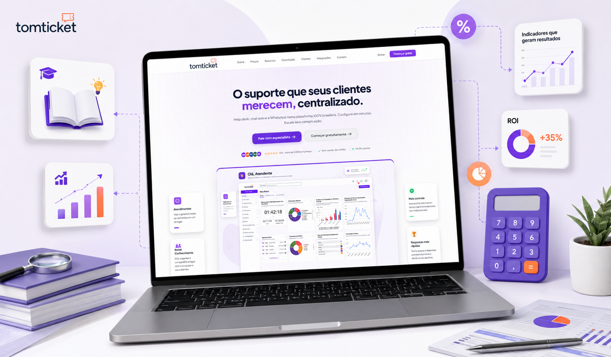 TomTicket lança novo site com conteúdos e calculadora