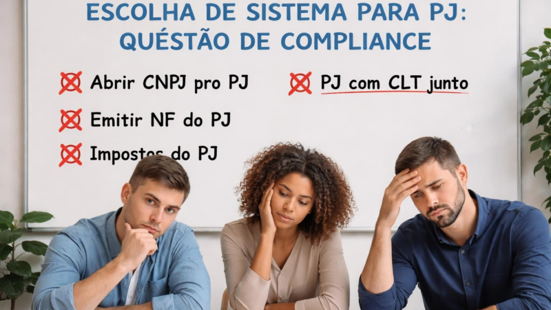 Escolha de sistema de Gestão de PJ vira tema de compliance