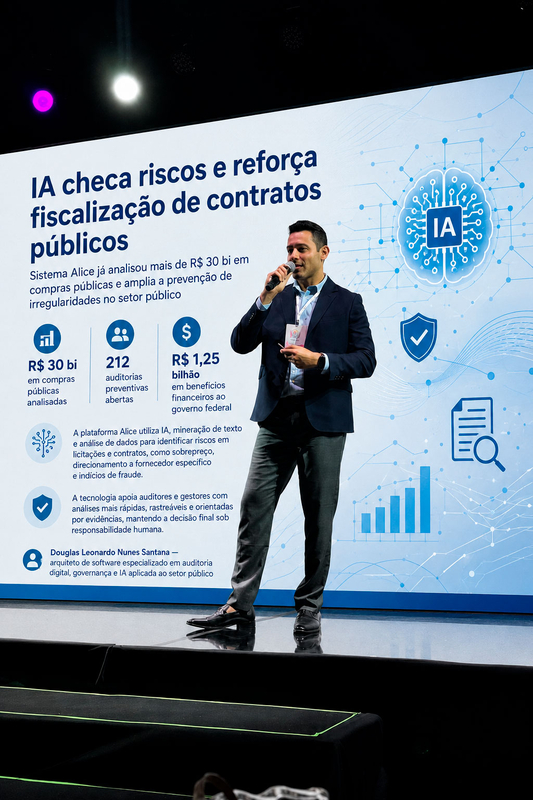 IA checa riscos e reforça fiscalização de contratos públicos