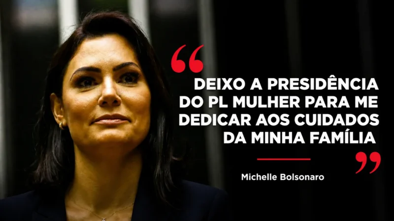 Michelle Bolsonaro Deixa Comando do PL Mulher Após Crise com Flávio Bolsonaro, Amplia Tensão no Núcleo Bolsonarista