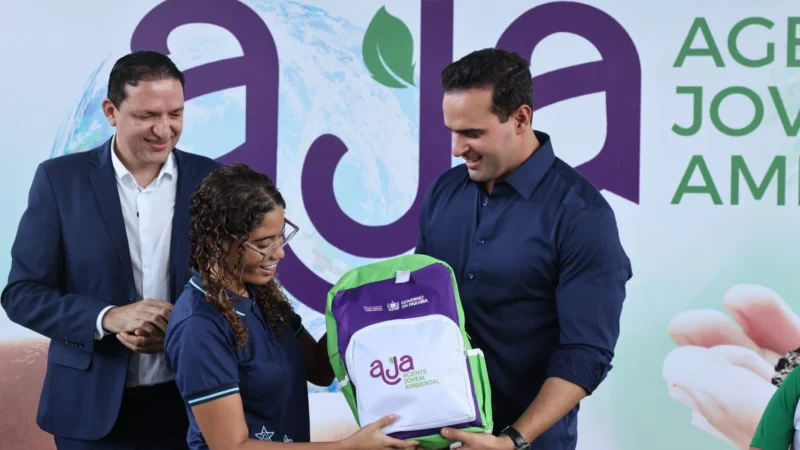 Governador Lucas Ribeiro Inicia Entrega de Kits do Agente Jovem Ambiental 2026: 4 Mil Estudantes Serão Beneficiados na Paraíba