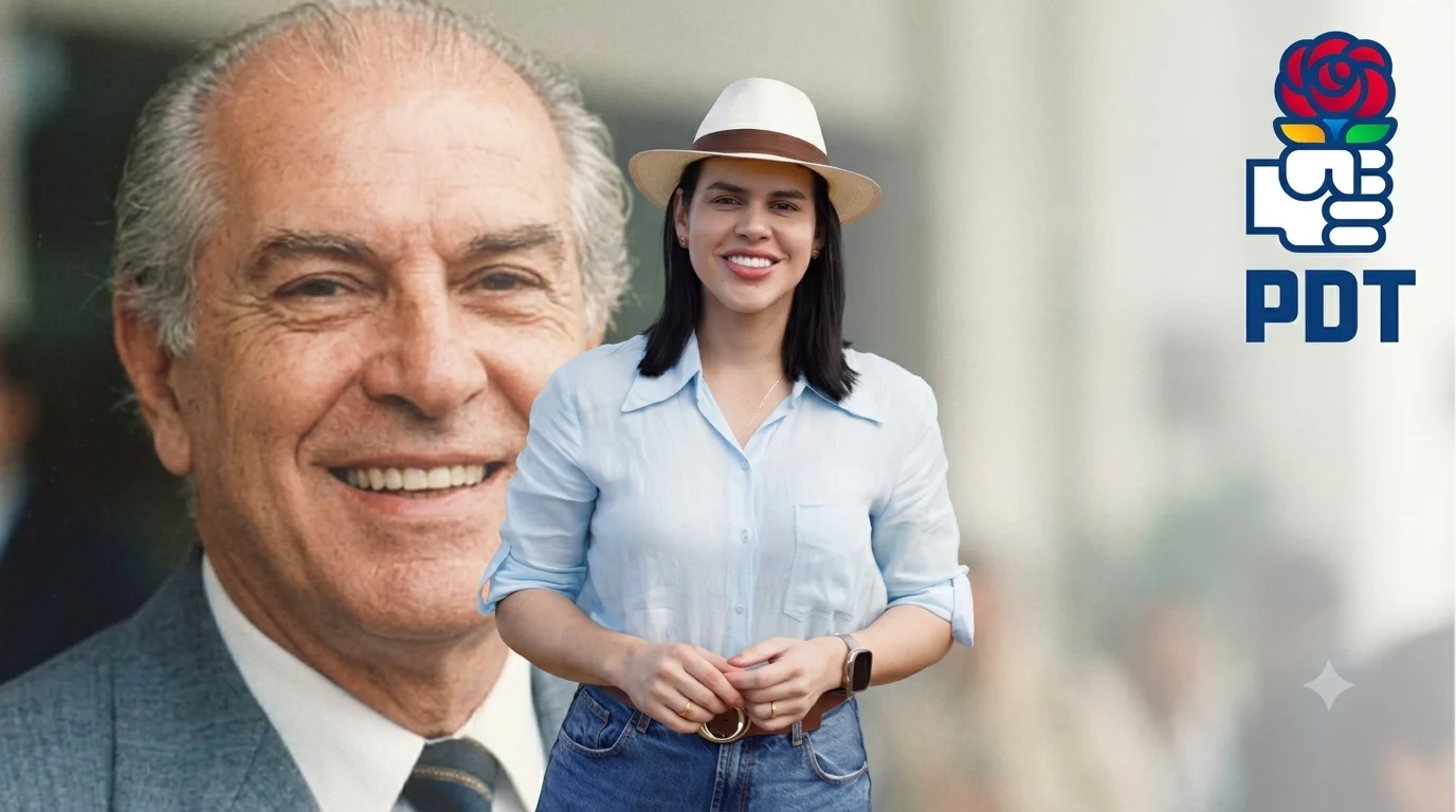 Rafaela Camaraense é promovida ao Diretório Nacional do PDT, fortalecendo a Paraíba e a participação feminina nas decisões do partido para as eleições