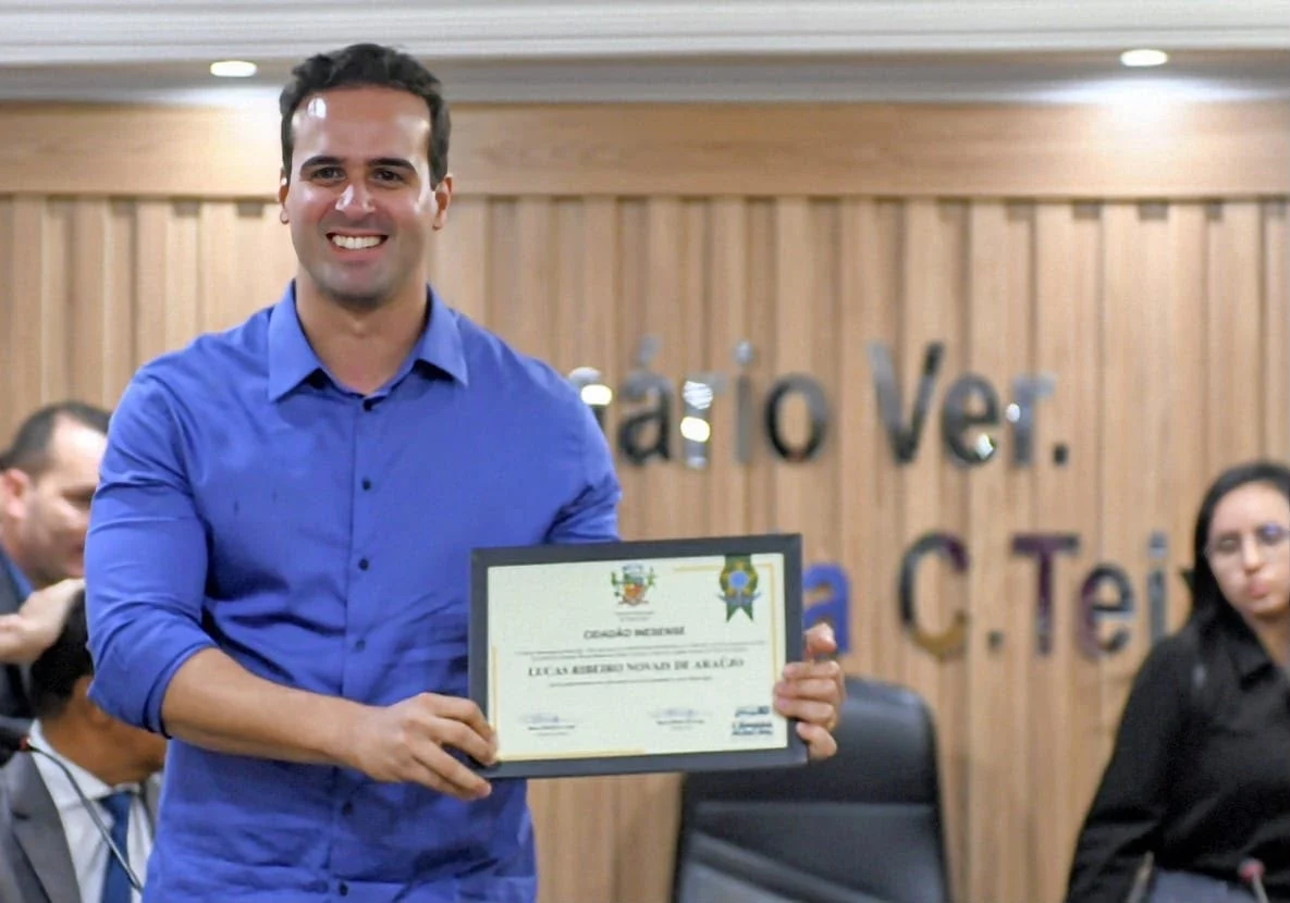 Lucas Ribeiro é Cidadão de Dona Inês e Inaugura Obra de R$ 5 Milhões em Marcação