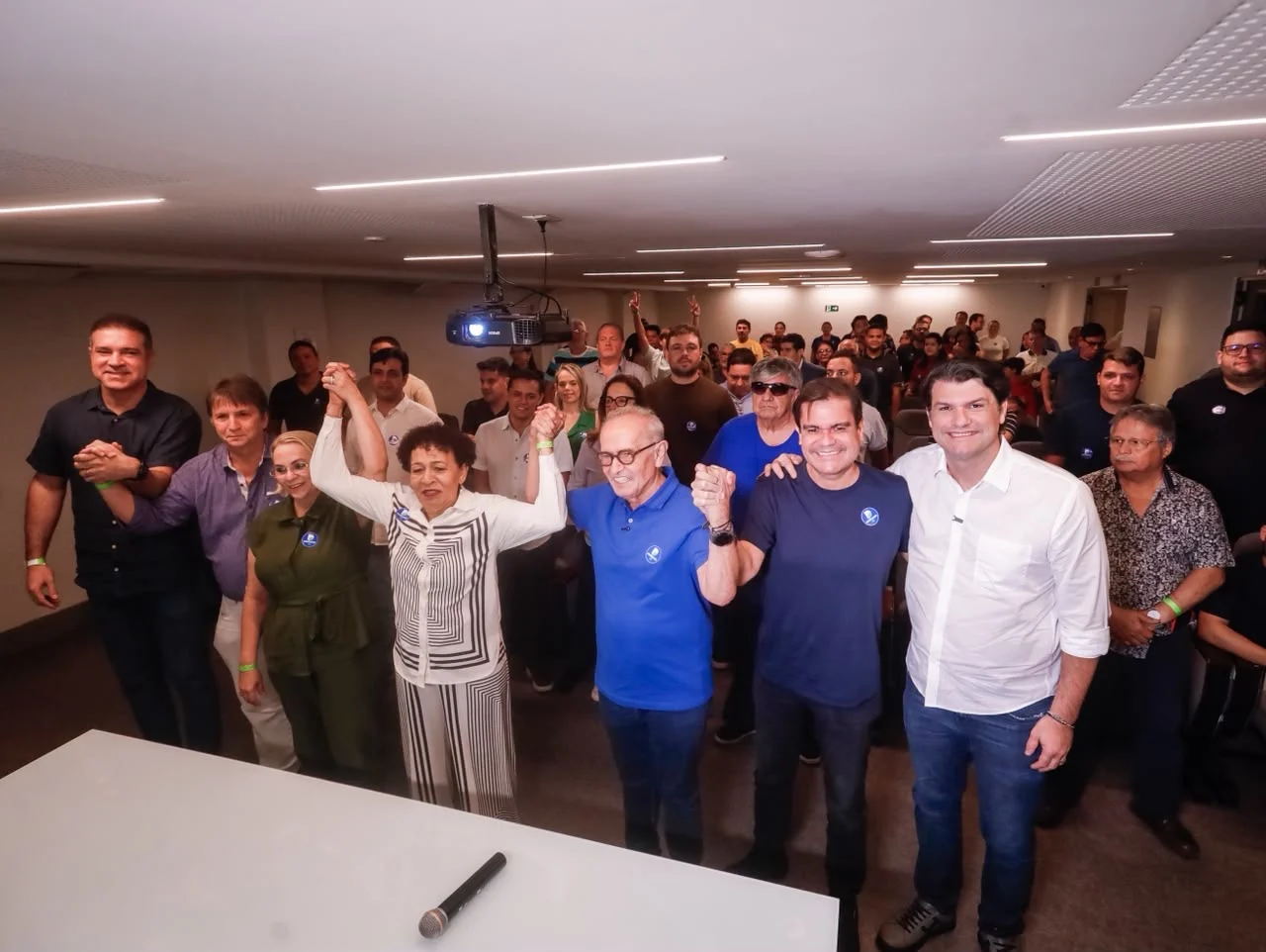 Democrata Oficializa Apoio a Cícero Lucena para Governo da Paraíba em Convenção com Lideranças Nacionais