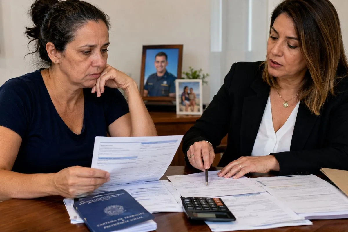 Viúva de trabalhador com salário de R$ 17 mil se depara com pensão de apenas R$ 3.211: entenda as regras complexas do INSS e os limites da previdência brasileira