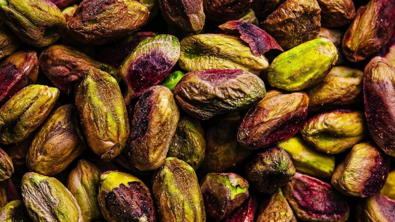 Pistaches contribuem para alimentação saudável